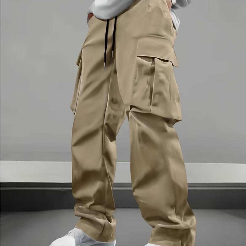 Men's Classic Tan Cargo Pants